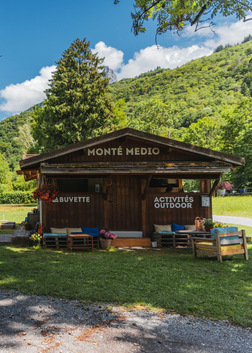 La buvette de Monté Médio, labellisé 2 macarons Écotable