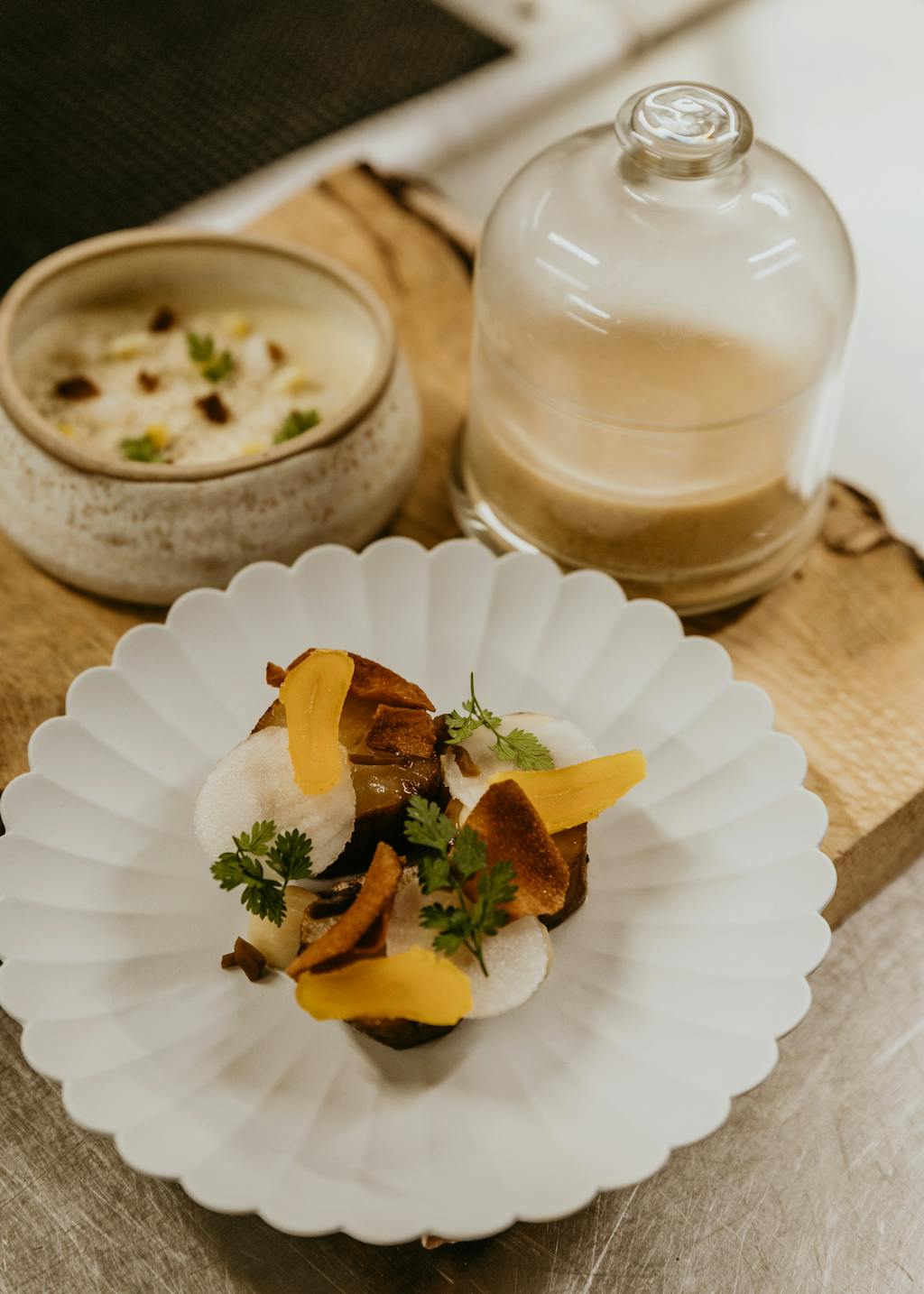 Plat de la ferme de Cupelin, labellisé 2 macarons Écotable