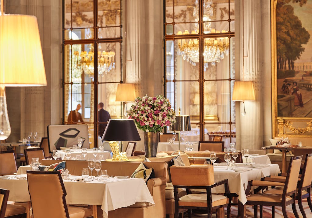 Restaurant Le Meurice, labellisé 1 macarons Écotable