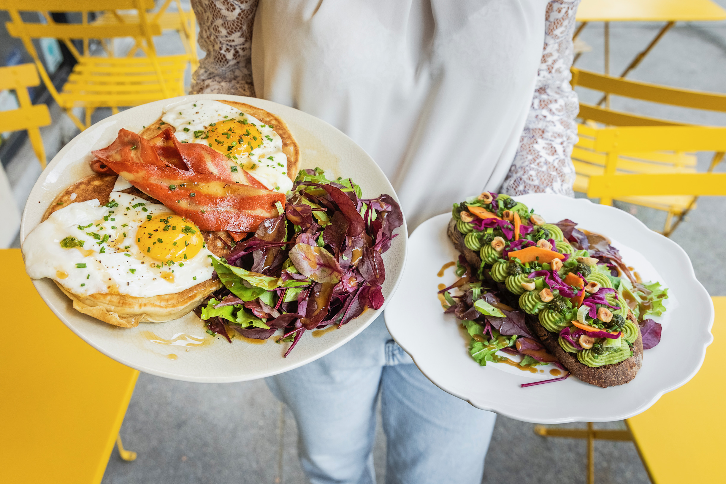 Plat du restaurant Fit & Gourmande, labellisé 1 macarons Écotable