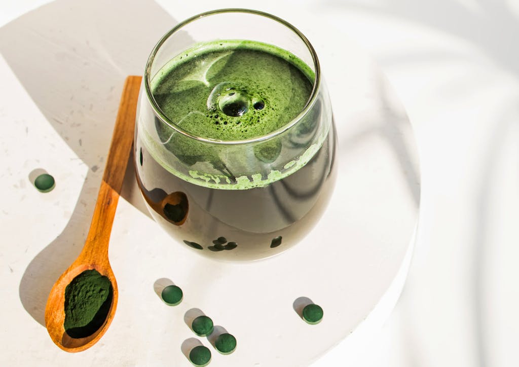 La spiruline sous différentes formes