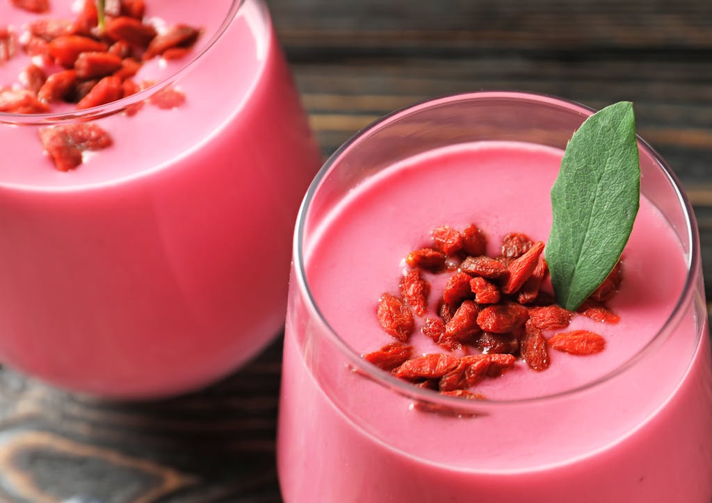 Smoothie aux baies d’açaï