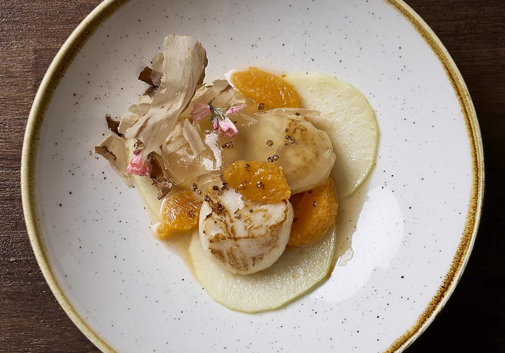 Plat du restaurant Trois B, labellisé 2 macarons Écotable