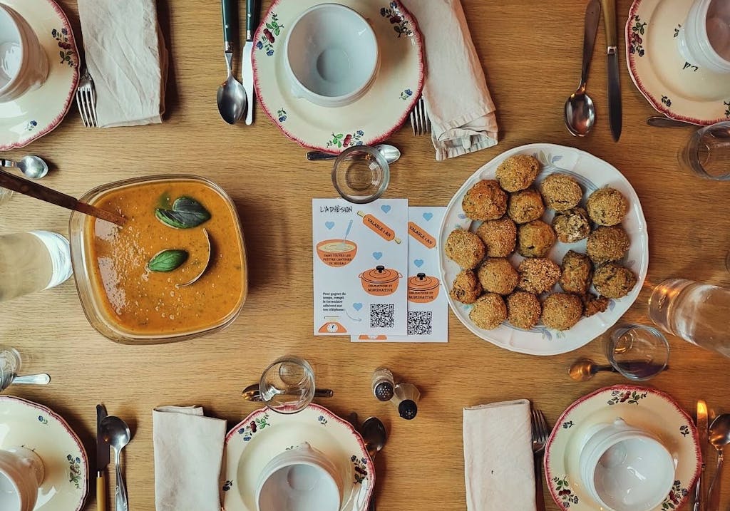 Restaurant Les Petites Cantines Paris, labellisé 1 macarons Écotable