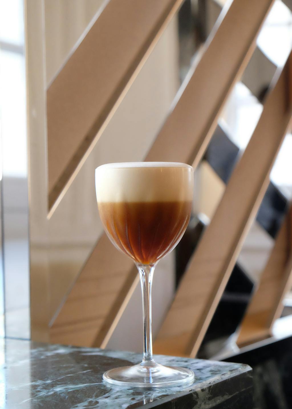 Cocktail du restaurant Cravan 6e, labellisé 2 macarons Écotable