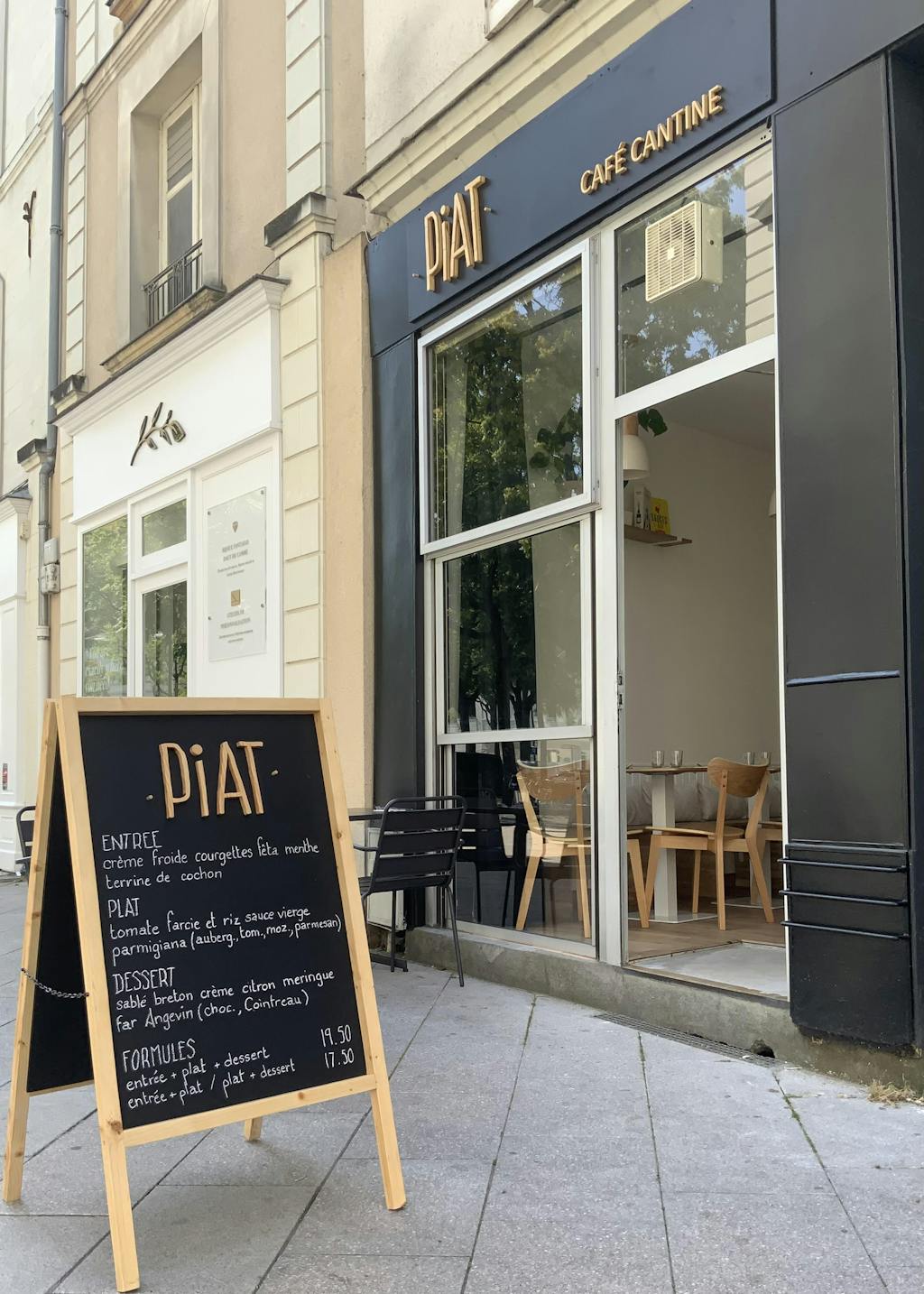 Plat du restaurant Piat, labellisé 2 macarons Écotable