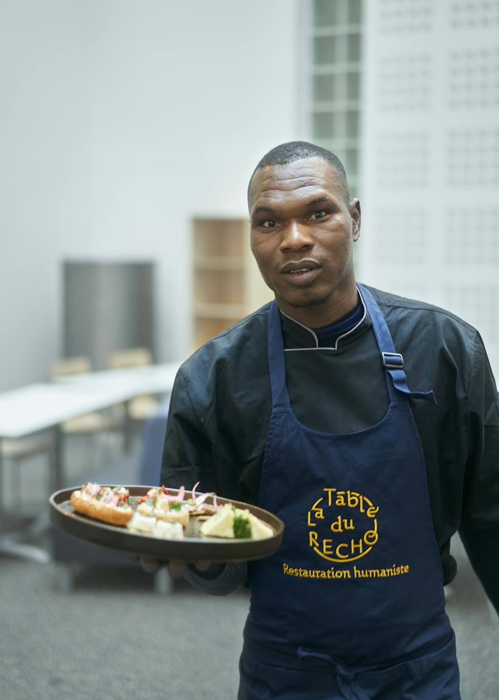 Table du Recho, traiteur 3 macarons Écotable