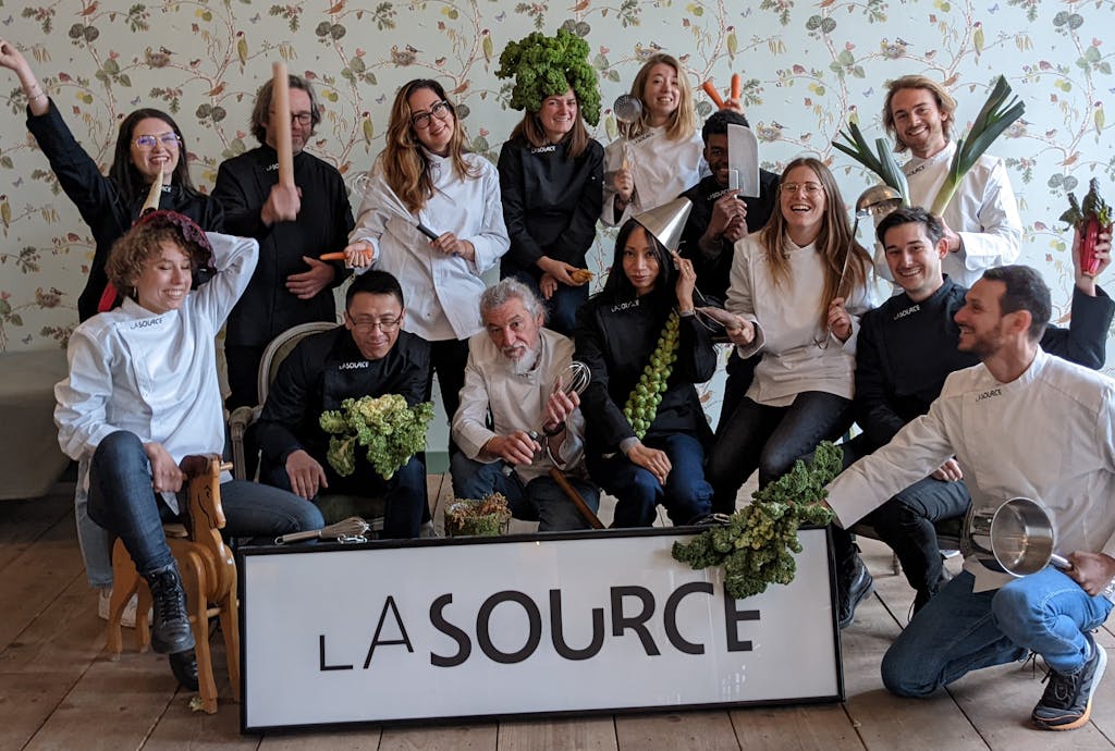 Apprenants au Campus de la Source à Pantin (93)