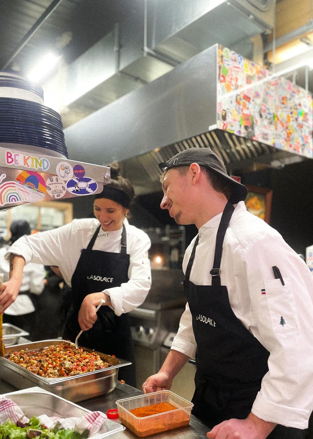 Restaurant La Source Toulouse, traiteur 3 macarons Écotable