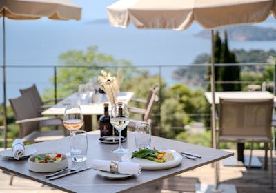 Restaurant l'Envol de Hôtel 4* La Villa Douce, labellisé 2 macarons Écotable