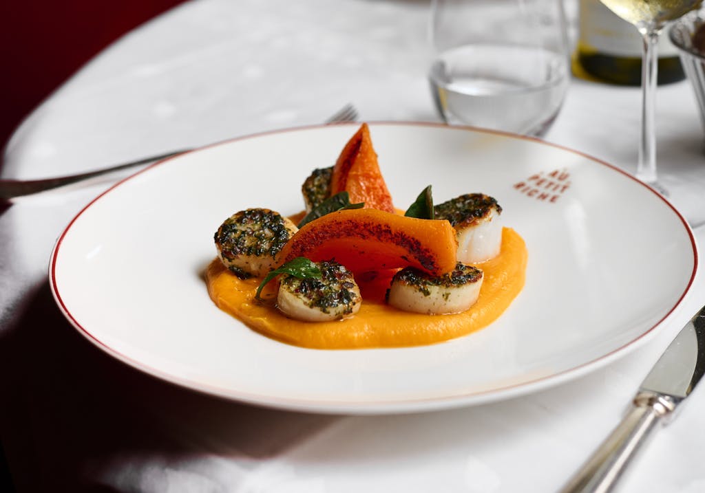 Restaurant Au Petit Riche, restaurant 2 macarons Écotable