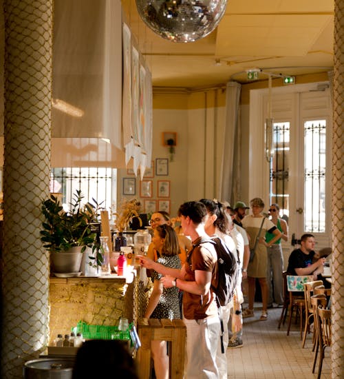 Buvette de l'Académie du Climat, restaurant 3 macarons Écotable