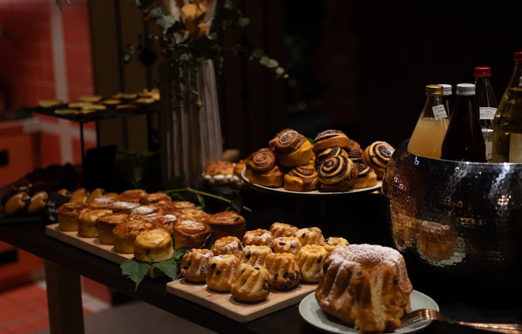 Buffet de Hôtel Tandem, labellisé 3 macarons Écotable