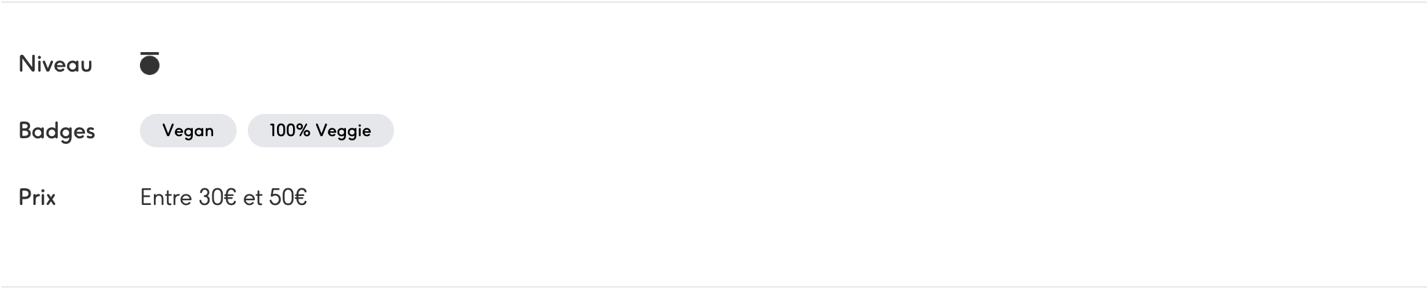 Macarons de B.Better, labellisé 1 macaron Écotable