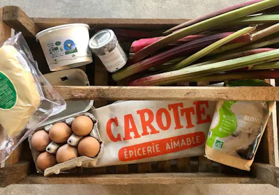 Carotte Épicerie Aimable, labellisée 2 macarons Écotable