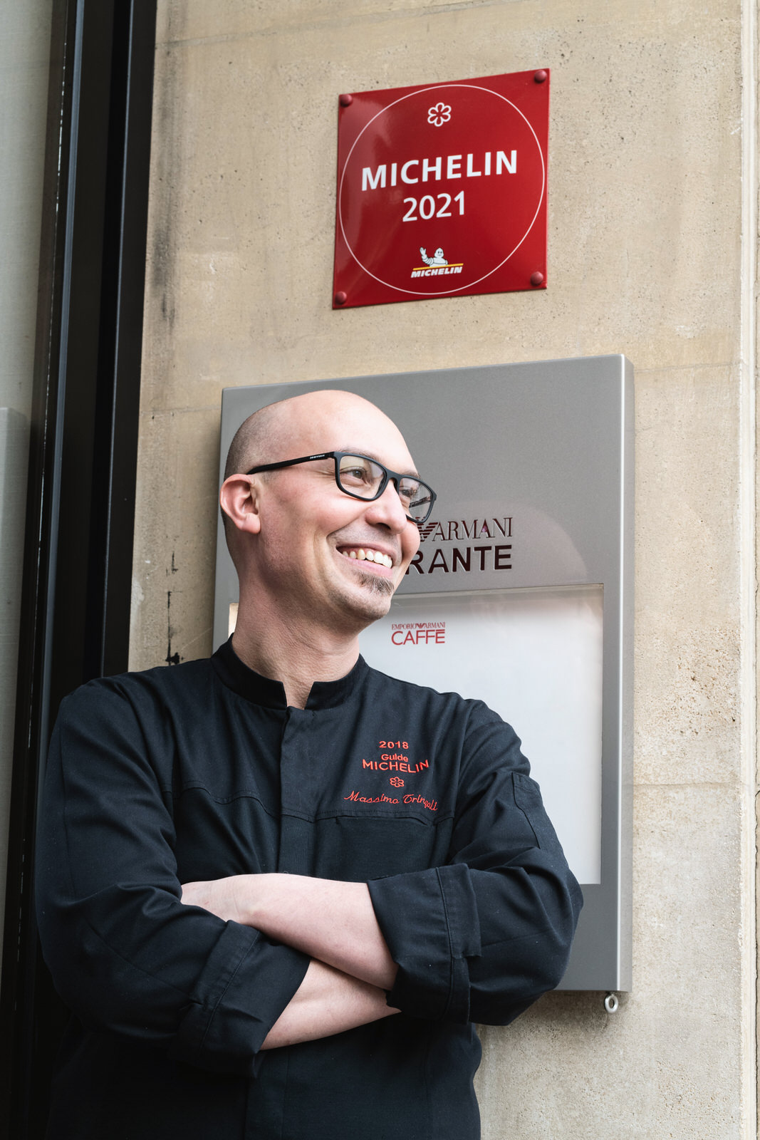 Massimo Tringali, chef étoilé du Emporio Armani Ristorante