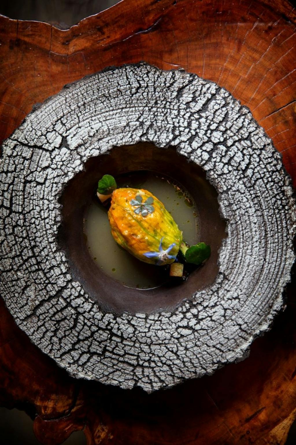 Assiette du restaurant Arbore & Sens*