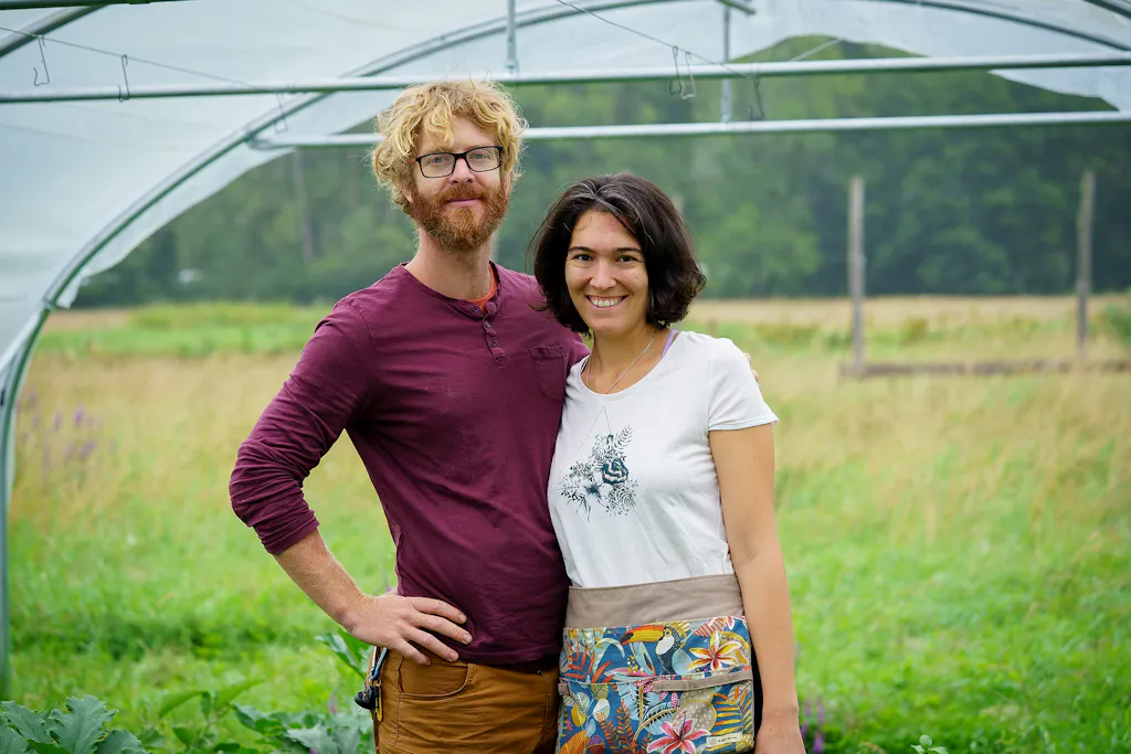 Manu et Kyria Gay, à la fois producteurs et restaurateurs