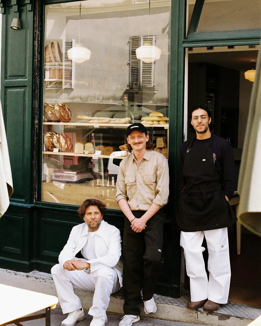 L'équipe ED'S, dont Édouard Thomas et François Massonnet 