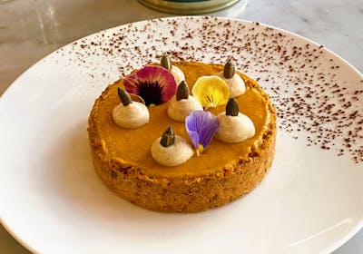 Dessert de la Brasserie Le Capucin, labellisée 1 macaron Écotable