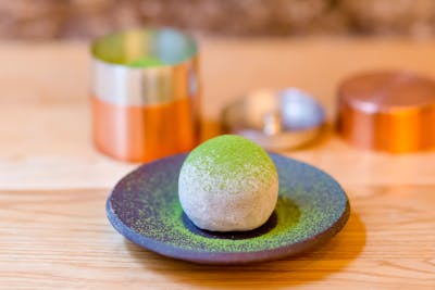 Un mochi de la pâtisserie Tomo