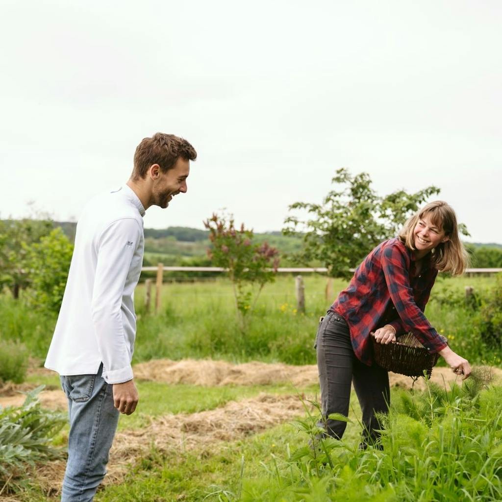 Clément Dumont et Océane Guillot, chefs de Arbore & Sens