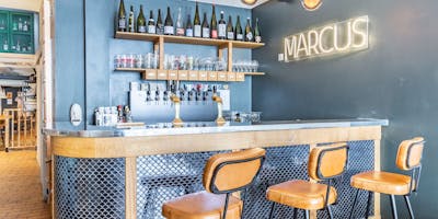 Le bar du restaurant Marcus