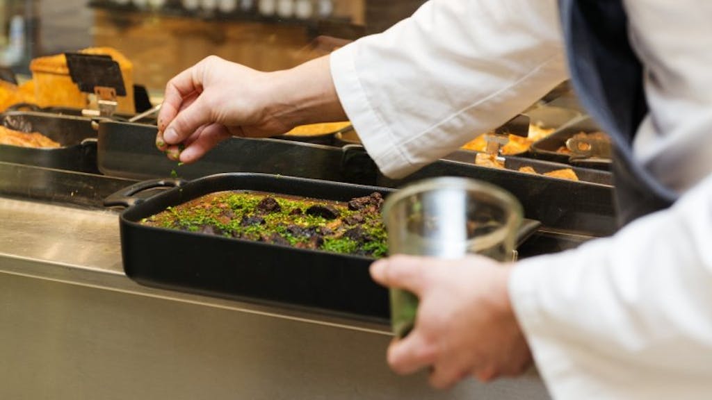 Des produits du traiteur Les Pieds sous la Table