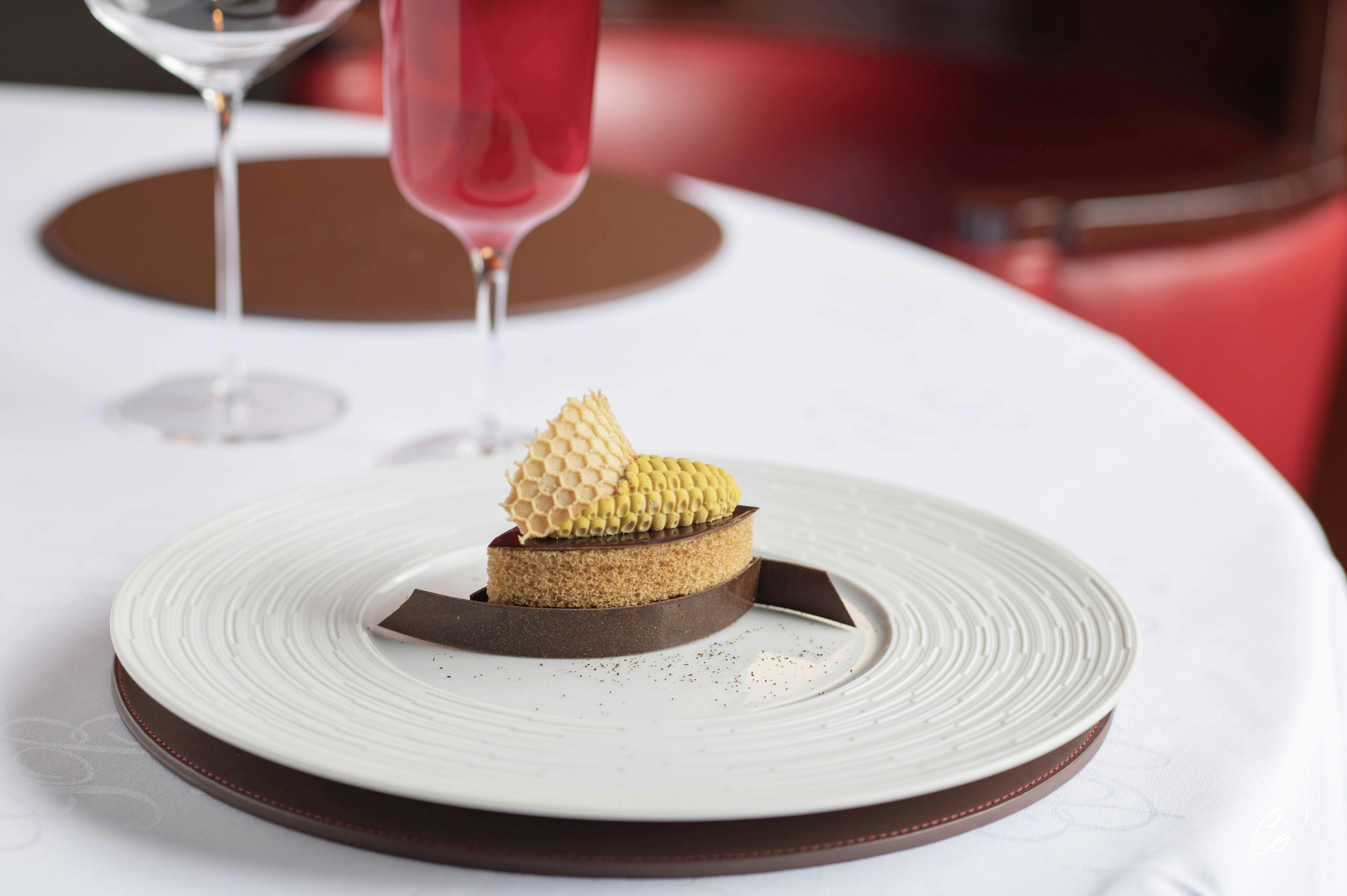 Un plat du restaurant George Blanc, labellisé écotable