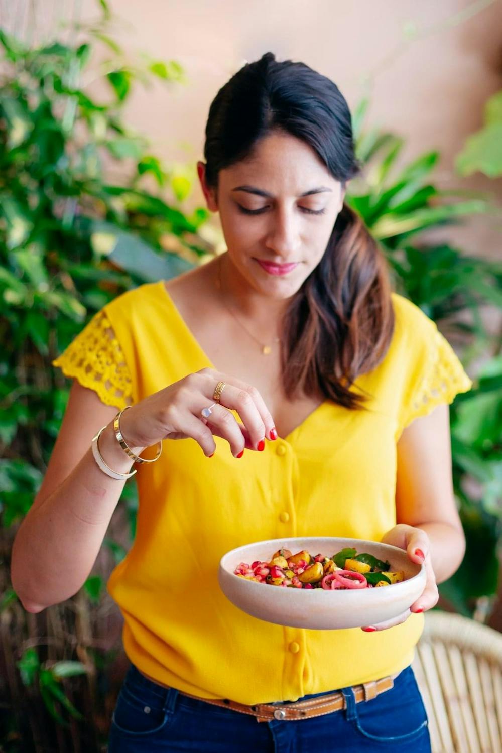 Sandra Salmandjee, fondatrice de Bollywood Kitchen et de Paris-Bombay, agence de conseil en cuisine indienne créative