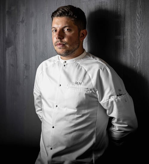 Matthias Marc, chef du restaurant Substance, 1 étoile Michelin et 3 macarons Écotable
