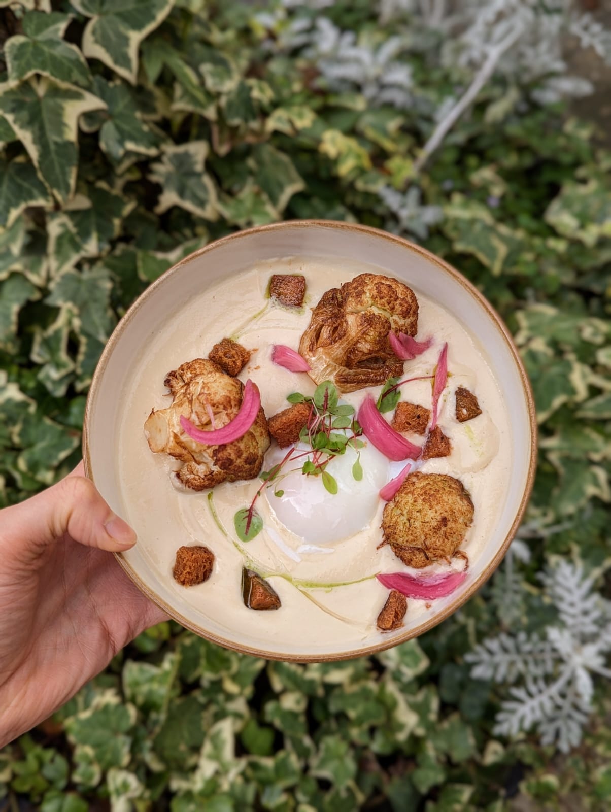 Plat de la REcyclerie, établissement 3 macarons Écotable à Paris