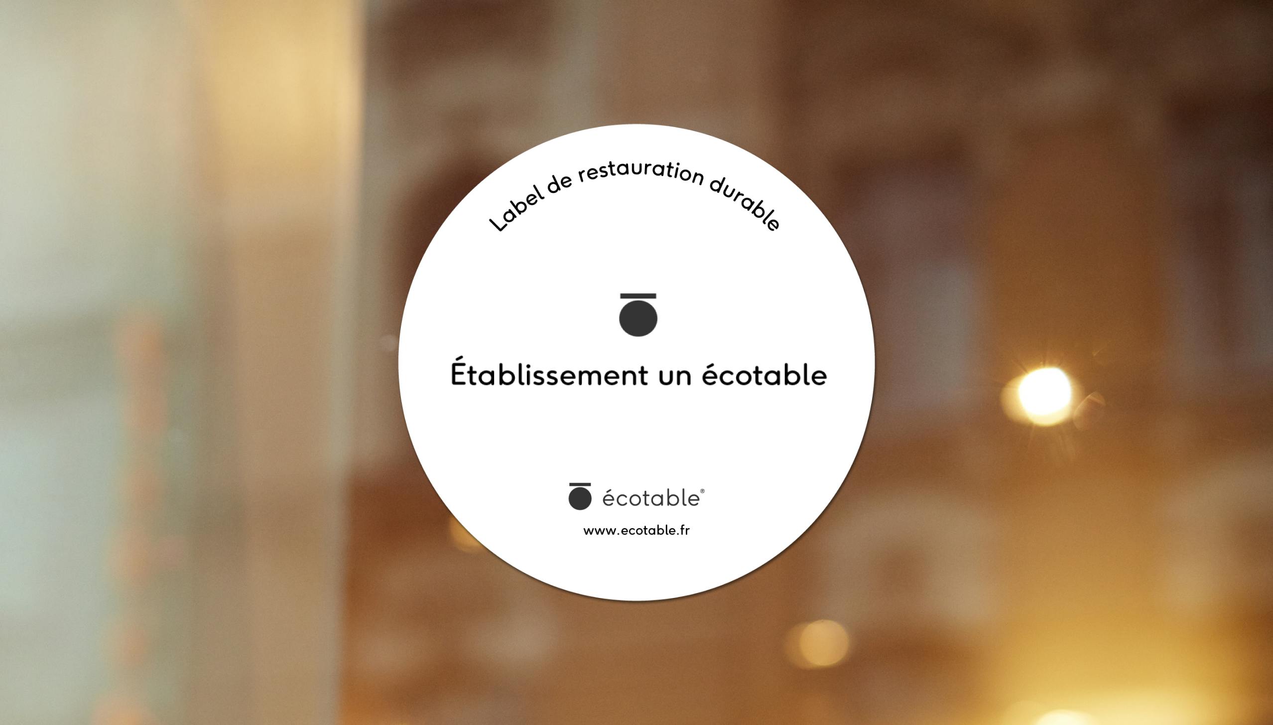 Labellisation 1 écotable