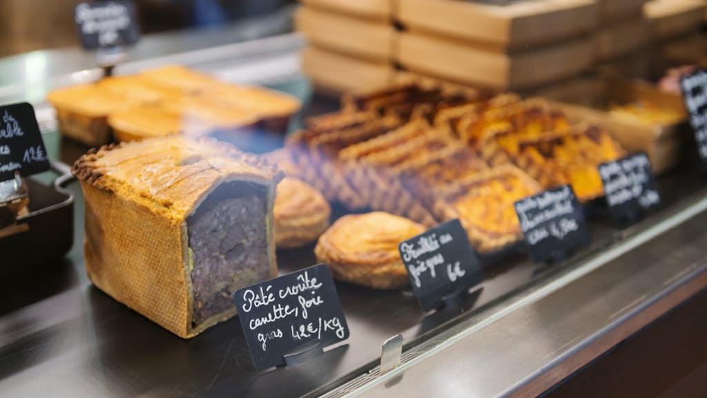 Les produits du traiteur Les Pieds sous la Table