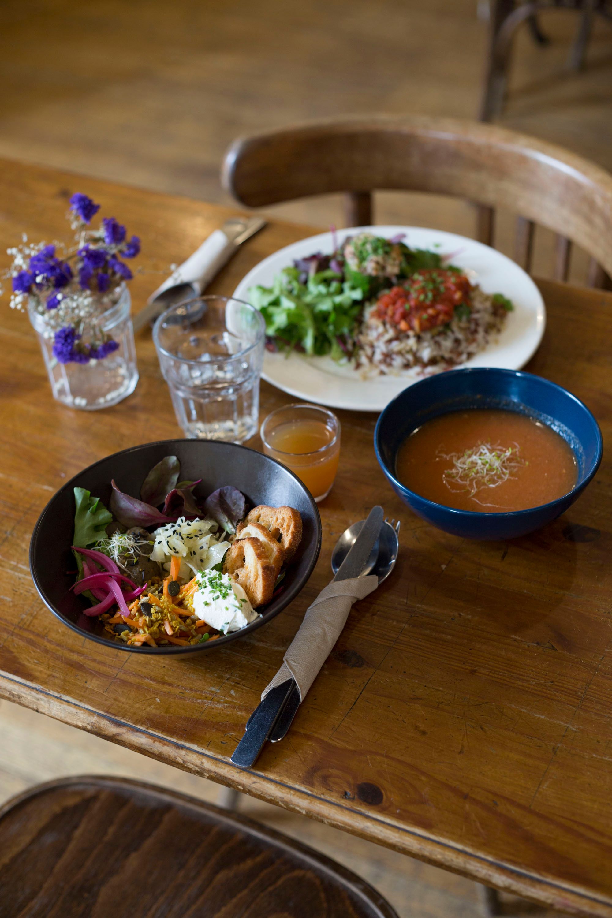 Un plat du Café du Théatre de la cité
