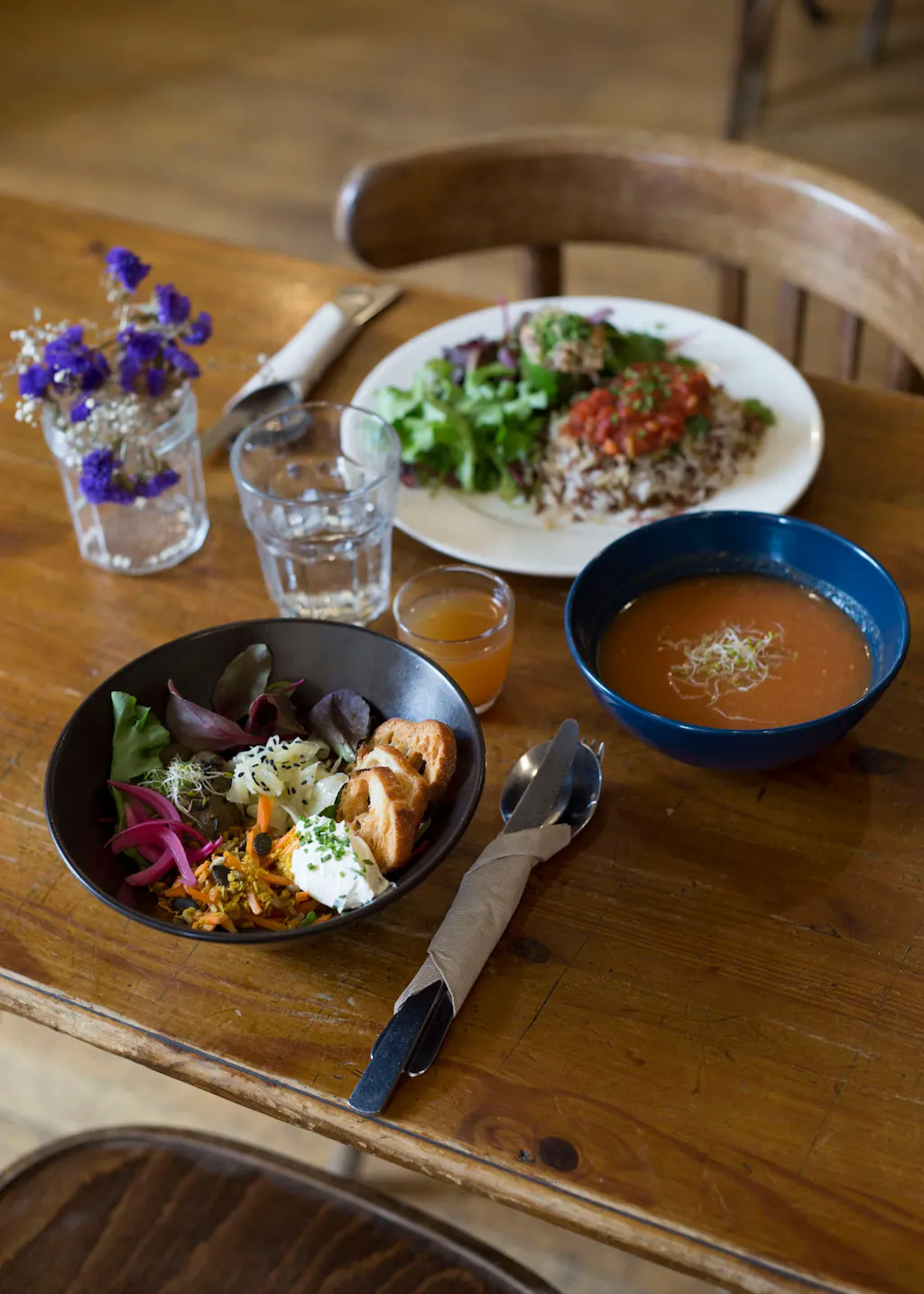 Un plat du Café du Théatre de la cité