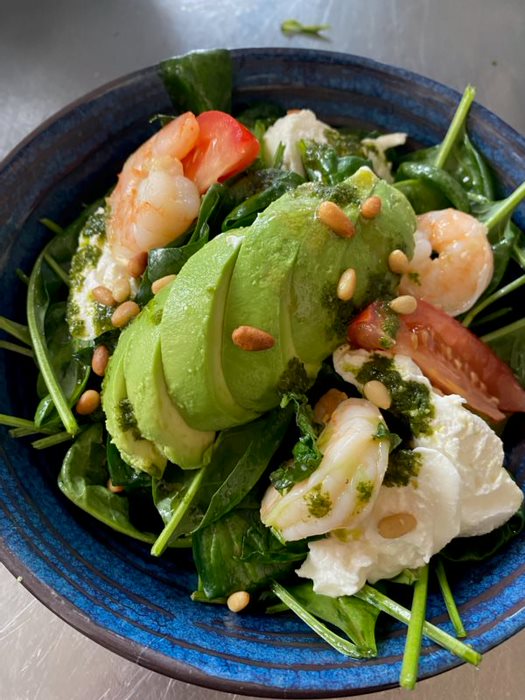 Un plat du café de l'Odéon