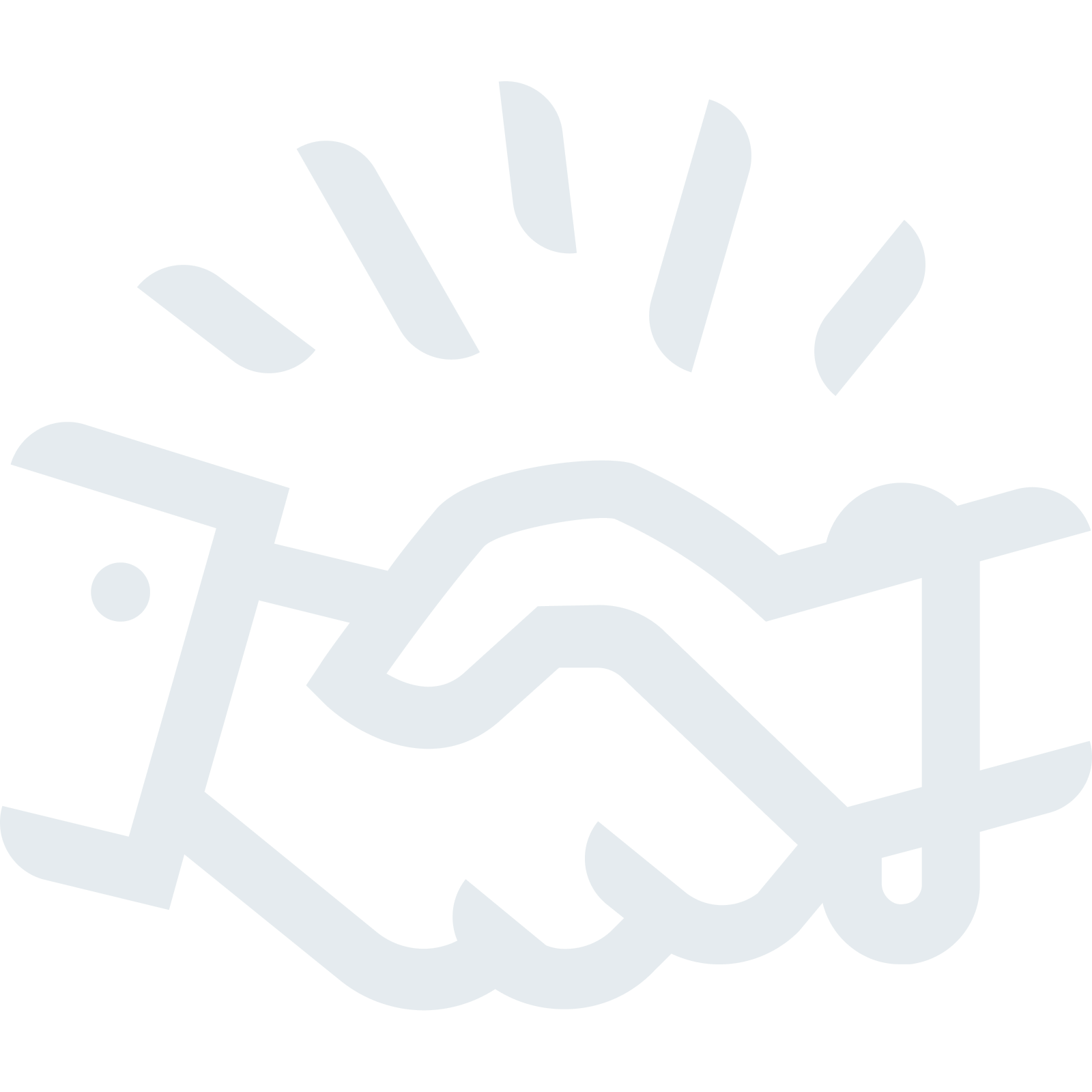 Icon of a handshake.