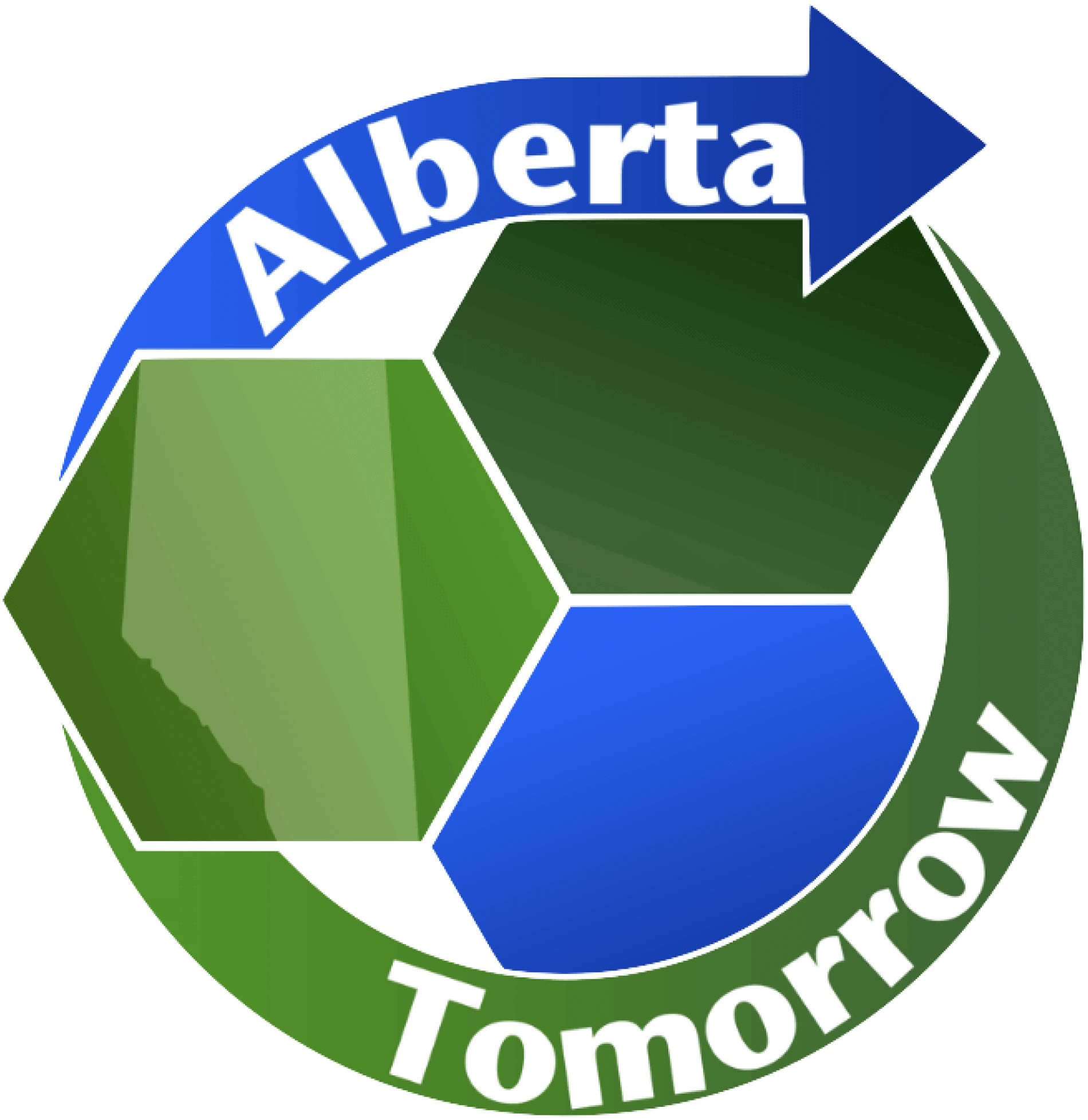 Alberta Tomorrow logo on transparent background