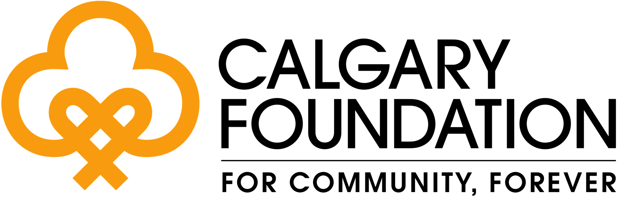 Calgary Foundation logo in colour on a transparent background