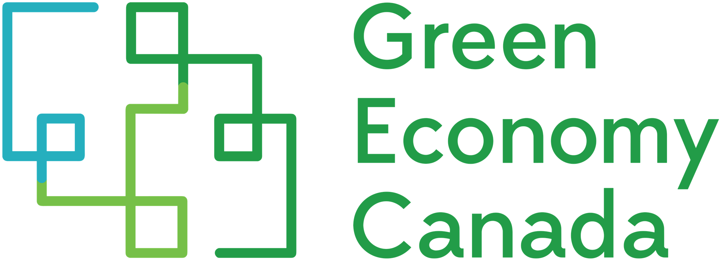Green Economy Canada logo in colour on a transparent background