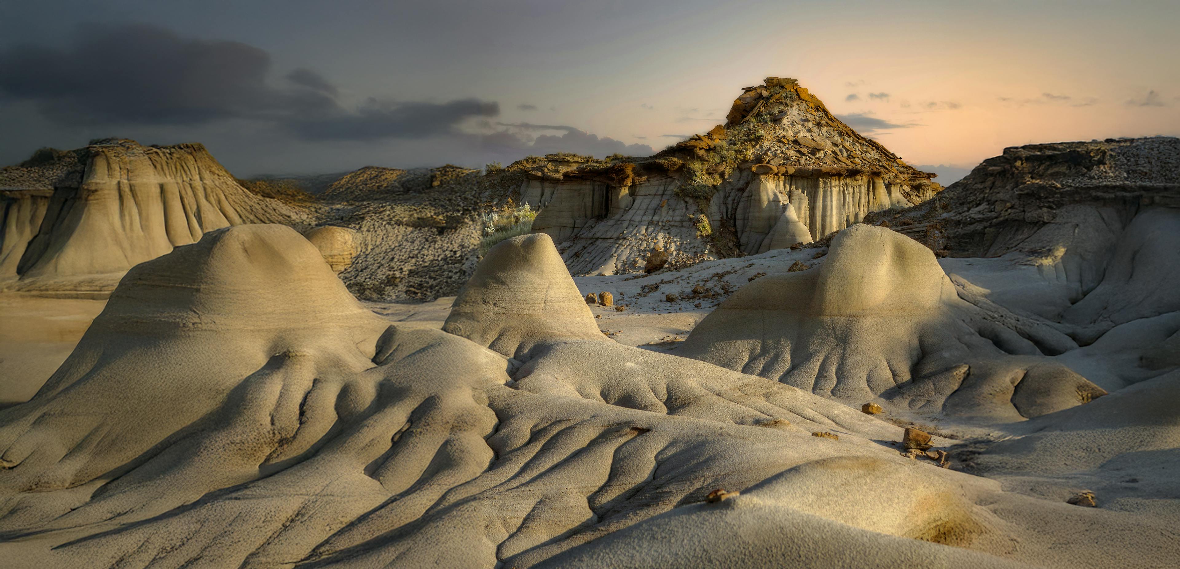 Hoodos at sunset