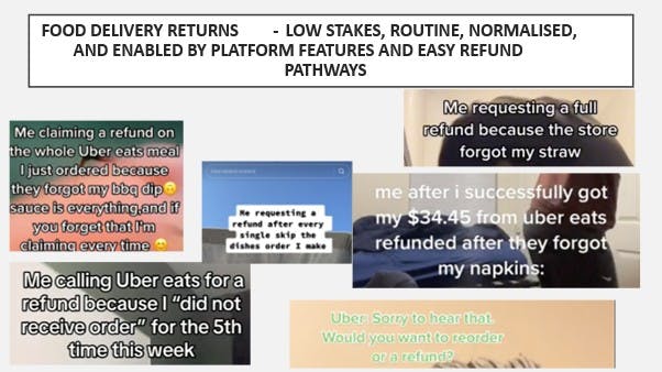 normalisation of missing item claims