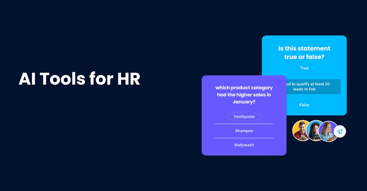 10 Best AI tools for modern HR needs in 2023