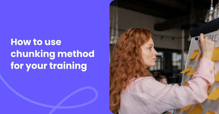 How to use chunking method for your training