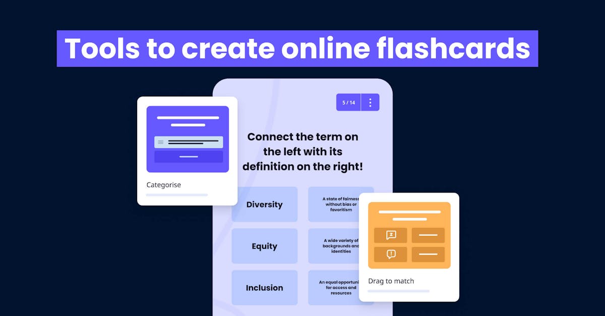 10 Tools to create online flashcards
