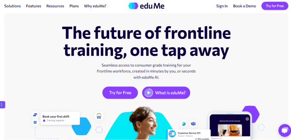 Corporate Training Tool - eduMe