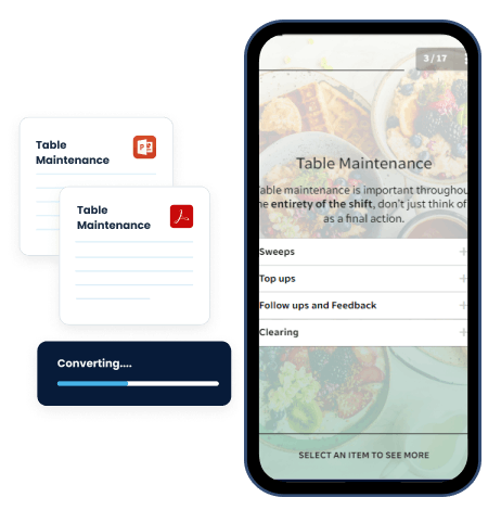 Restaurant Server Training Manual - Convert to SC Training (formerly EdApp)