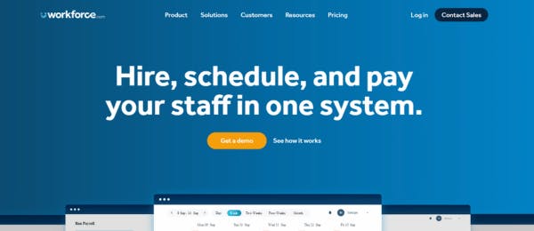 Workforce management solution - Workforce.com