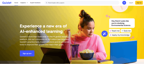 The advantages and disadvantages of AI - Tools like Quizlet